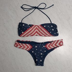 American flag bikini